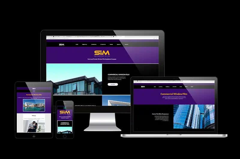 Website device mockup